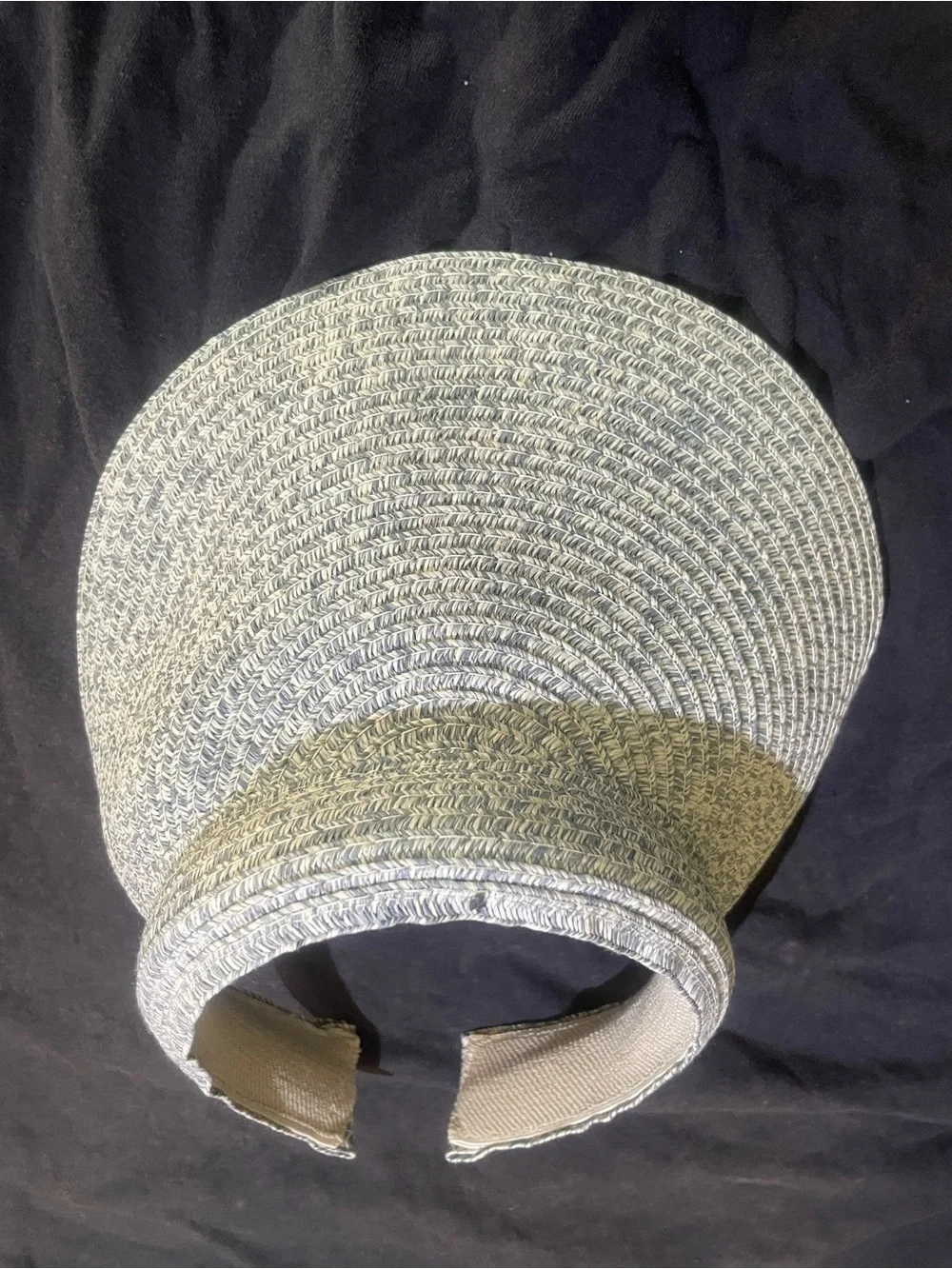 Fits Most Women's  Braided Straw Visor 5